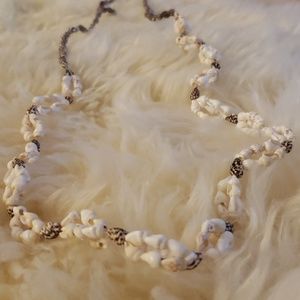 Long seashell necklace